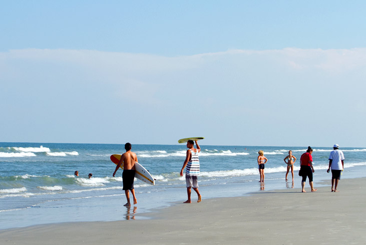 Get active on Jacksonville Beach.